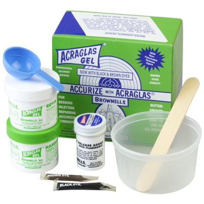 Brownells Acraglas Gel 4oz Kit