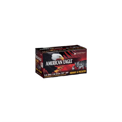 American Eagle 6.8 SPC 90 GR JHP 50/bx