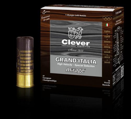Clever Mirage Grand Italia T3 12 GA Max dr 1 1/8oz #7.5 25rd box