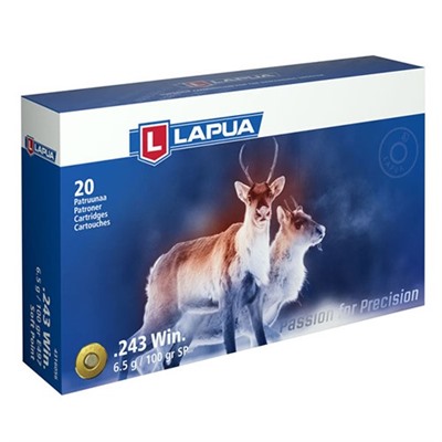 Lapua Ammo 243 Win 100gr SP 20/bx