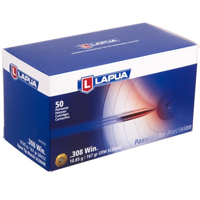 Lapua Ammo 6 mm B.R. Norma SCENAR L 105gr OTM 50/bx