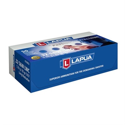 Lapua Ammo 32 S&W Long 83gr LWC 50/bx