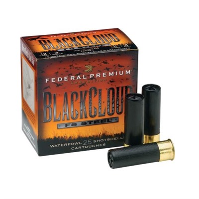 FEDERAL BLACK CLOUD 12 GAUGE 3.5 1-1/2OZ #2 25/BX