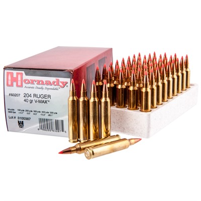 Customer Reviews for Hornady 204 Ruger 40gr V-Max 50/bx.