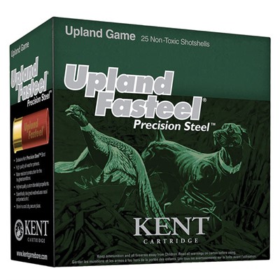 KENT AMMO 12 GAUGE 2 3/4IN 1OZ. #6 UPLAND FASTSTEEL (25 ROUNDS PE