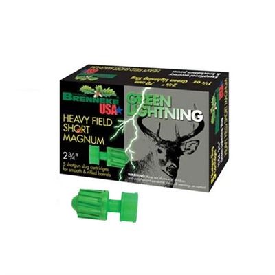 Brenneke HFSM Green Lightning 20ga 2.75 1oz Slug 5/bx