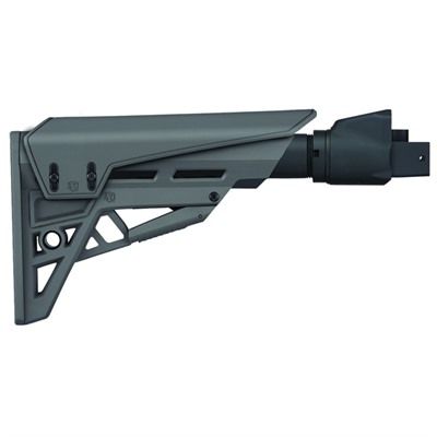 ATI AK-47 TactLite Elite Adj Stock w/ Scorpion Pad Gray