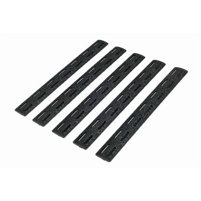 Rail Panel Kit 5-Pack M-LOK Rubber Black 5.5