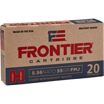 Frontier Ammo 5.56 NATO 62gr BTHPM 20bx,25bx/cs