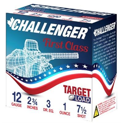 Challenger Target Load 12 GA 3dr. 1oz. #7.5 250ct