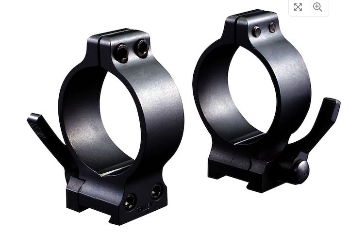 QUICK DETACH SCOPE RINGS