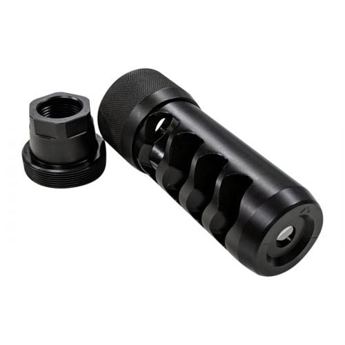 Area 419 Sidewinder Magnum Self Timing Muzzle Brake 30 cal Black Nitride 5/8-24