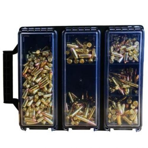 Berrys Ammo Can Tri-Can Utility Box - Black