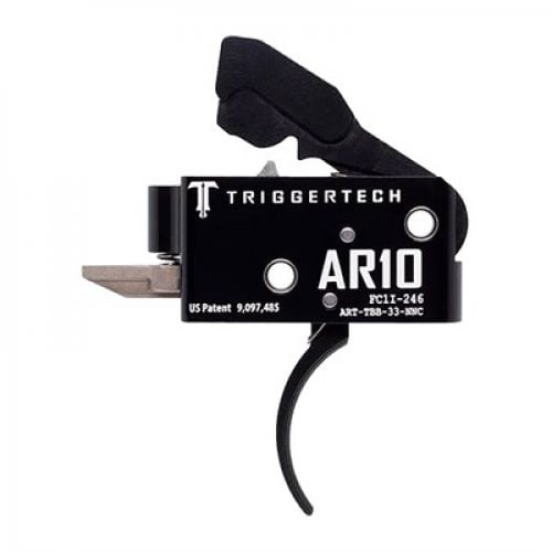 TriggerTech AR .308 Black Curved Two-stage Adaptable Trigger