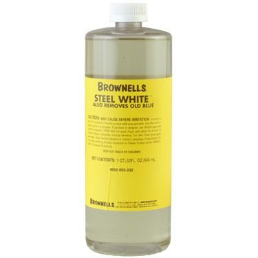 Brownells Steel White Rust & Blue Remover 1 Quart (32oz)