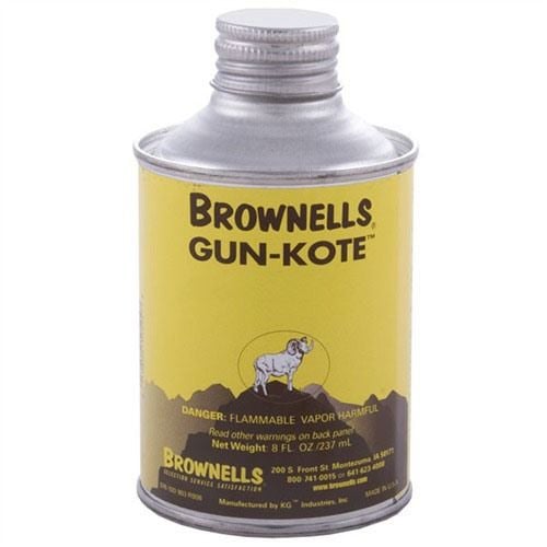 Brownells Gun-Kote Oven Cure Gun Finish Gloss Gunmetal Blue 8oz