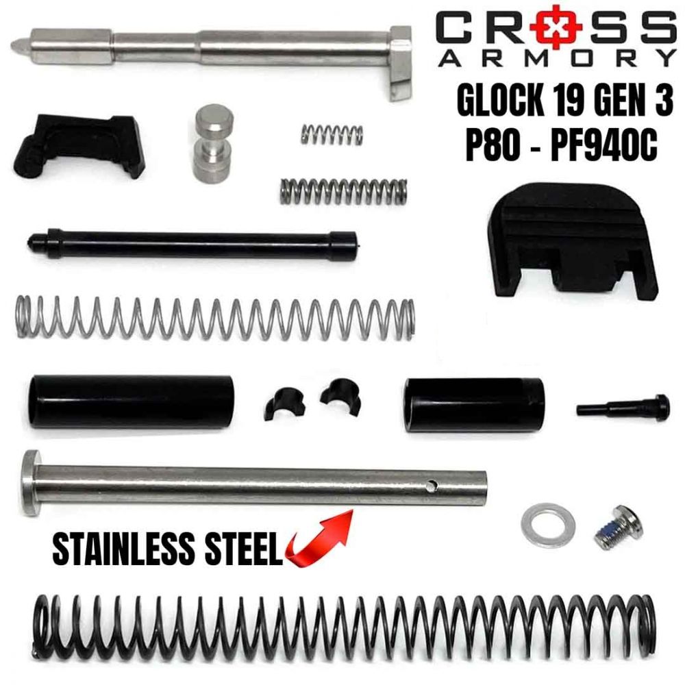 Cross Armory Slide Parts Kit For Glock 19 GEN 3