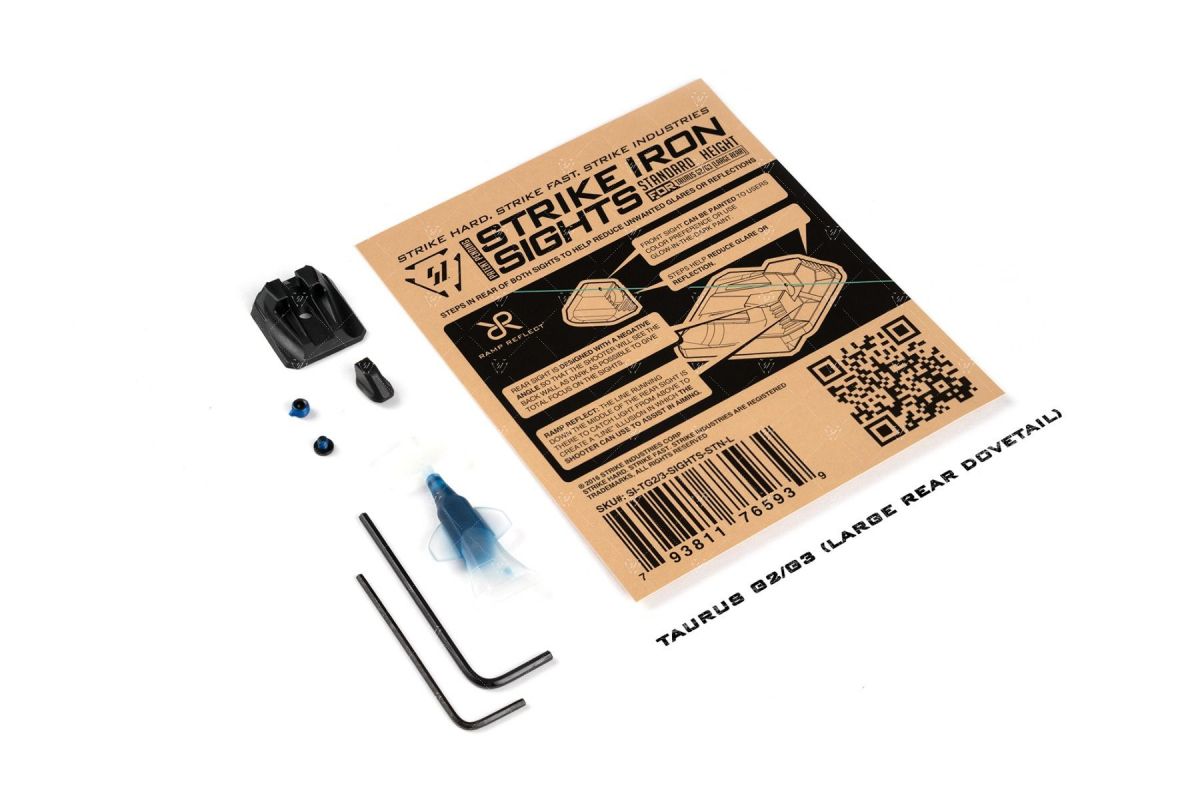 Strike Industries Taurus G2/G3Large Rear Standard Height Iron Sights