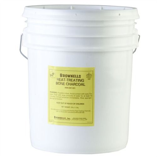 Brownells Heat-Treating Bone 10x28 Sieve Size Charcoal 25lbs