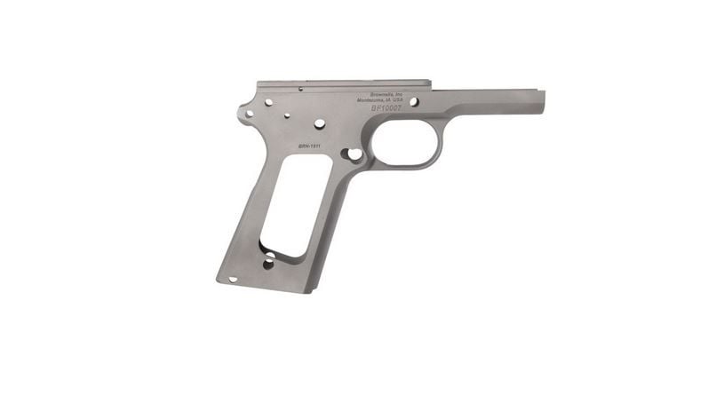 Brownells 1911 Government Model Frame, Stainless Steel