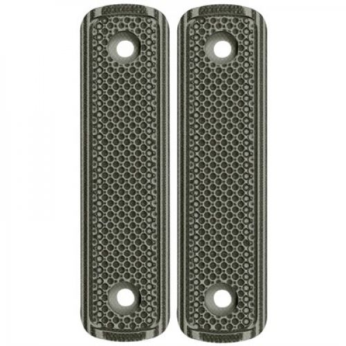 Midwest Industries Lever Stock G10 Straight Grip - Gray Black
