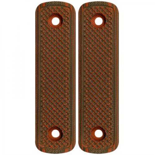 Midwest Industries Lever Stock G10 Straight Grip - Red Black