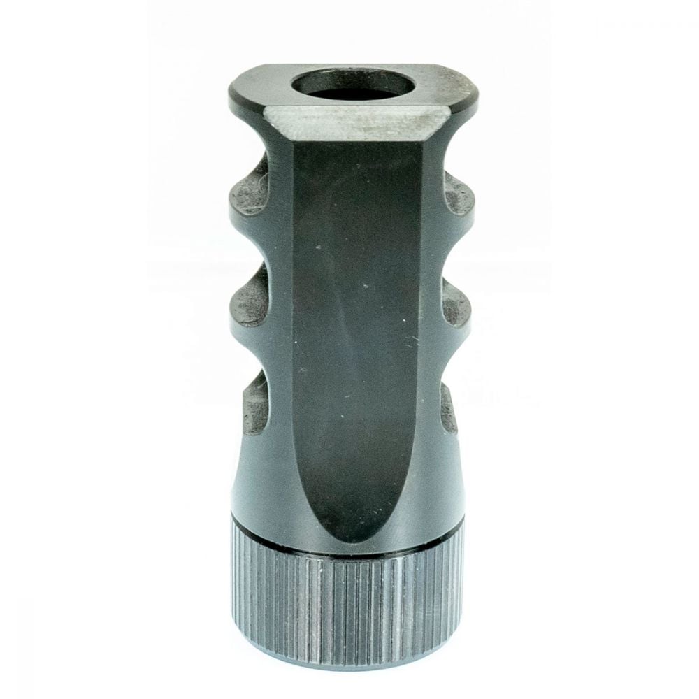 Faxon MuzzLok 7.62x39 3-Port Muzzle Brake Gunner Nitride Black