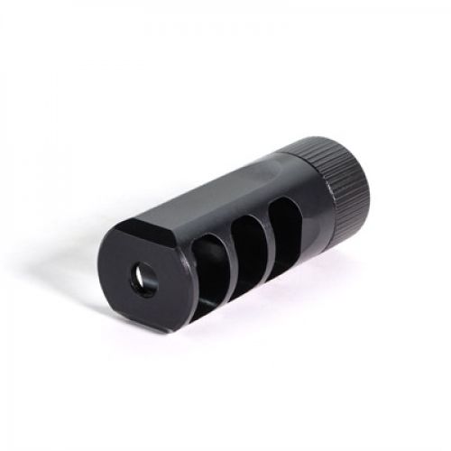 Faxon Firearms MuzzLok 5.56x45 NATO 3-Port Muzzle Brake Gunner Nitride BLK