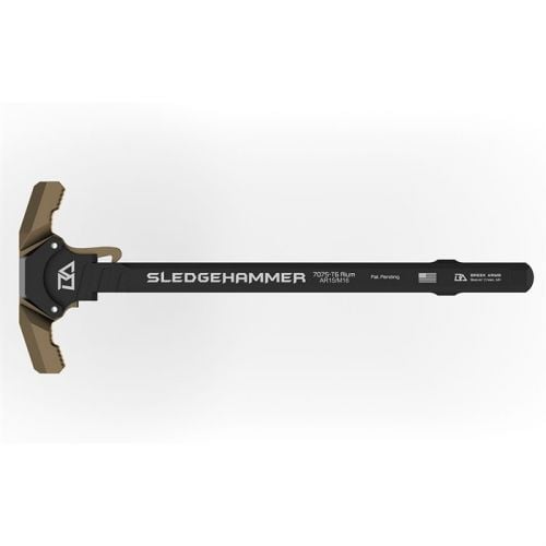 AR-15 Sledgehammer AMBI Charging Handle - FDE