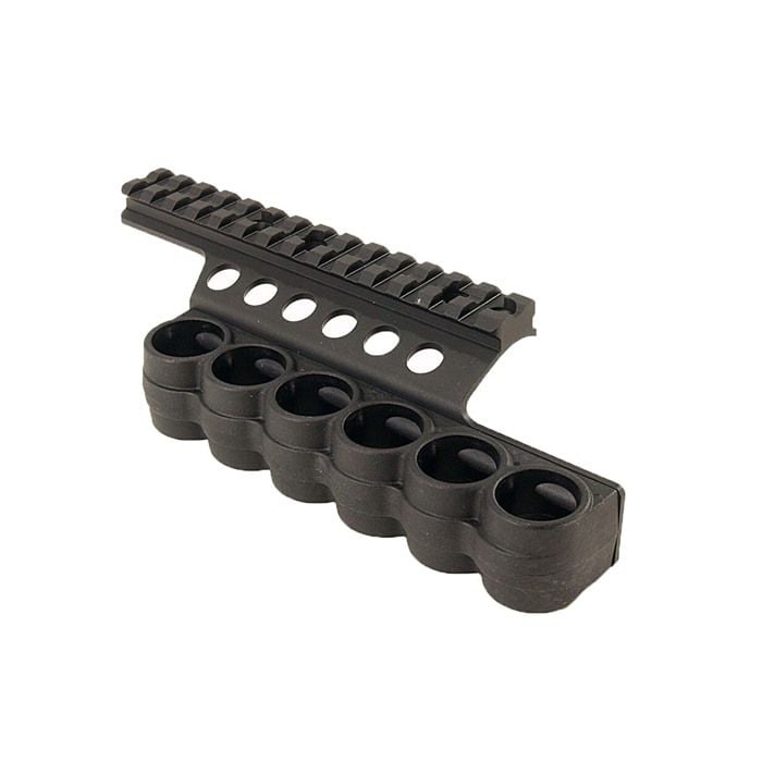 Mesa Tactical Sureshell Polymer Carrier & Rail Ben SuperNova 12Ga 6Rd