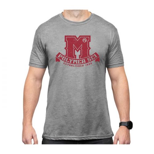 Magpul University Blend T-Shirt Gray And Red X-Large