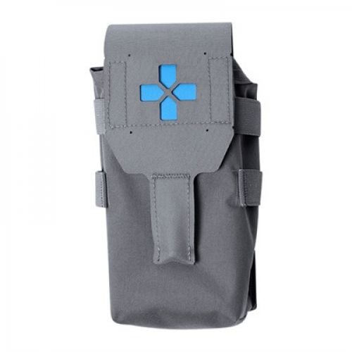 Blue Force Gear Trauma Kit NOW! Small MOLLE Essentials Supplies - Wolf Gray