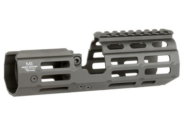 Midwest Industries Suppressor Handguard 7.375 M-LOK for H&K MP5K Black