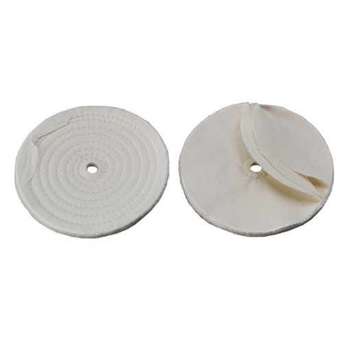 Brownells 6 Stitched Muslin Wheel 1/2 Arbor