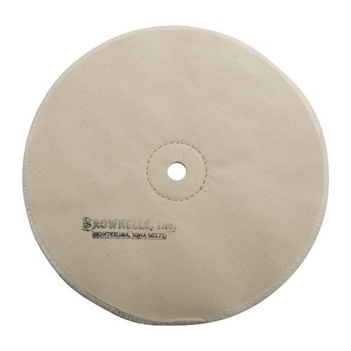 Brownells 8 Loose Muslin Wheel 1/2 Arbor