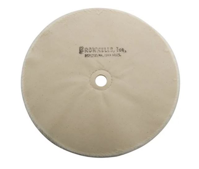 Brownells 8 Loose Muslin Wheel 5/8 Arbor
