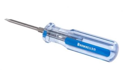 Brownells #5 Fixed-Blade Screwdriver .180 Shank .030 Blade Thickness