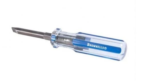 Brownells #20 Fixed-Blade Screwdriver .36 Shank .060 Blade Thickness