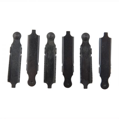 Brownells Rear Sight Long Double Step Elevators Black 6 Pack