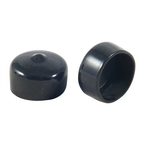 Brownells 1 (2.5cm) Black Vinyl Tube Cap 100 Pack