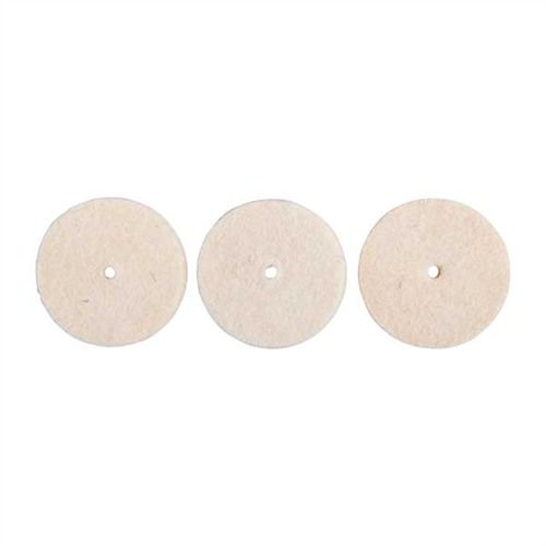 Brownells Unmounted Felt Bob Square 1x1/8 3 Pack