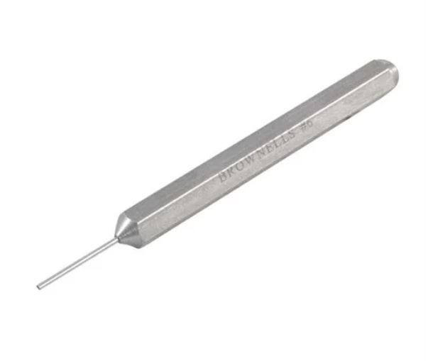 Brownells Cup Tip Punch Model 6 .050 (1.3mm) Diameter/Long Length