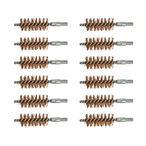 Brownells 50 Caliber Double-Tuff Bronze Pistol Brush 12 Pack