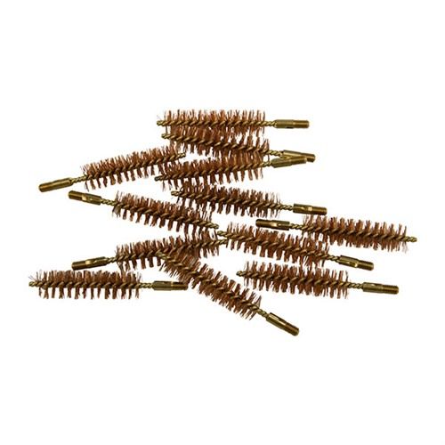 Brownells 54 Caliber Double-Tuff Bronze Rifle Brush 12/Pack