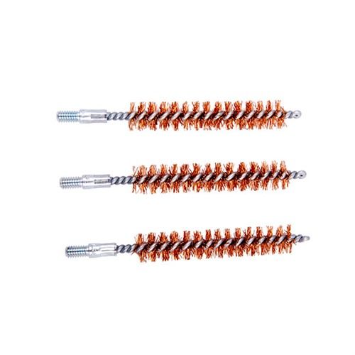Brownells 35-38 Caliber Double-Tuff Bronze Rifle Brush 3 Pack