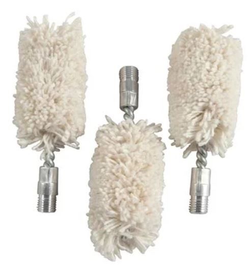 Brownells 12 Gauge Cotton Bore Mop 3/Pack