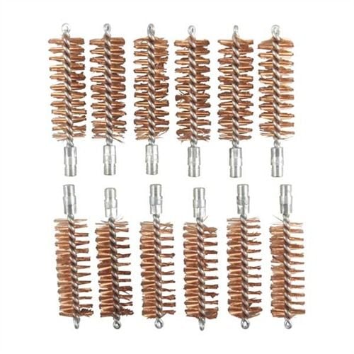 Brownells 12 Gauge Bronze Chamber Brush 5/16-27 Thread 12 Pack
