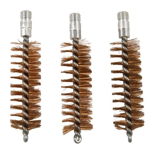 Brownells 16 Gauge Bronze Chamber Brush 5/16-27 Thread 3 Pack