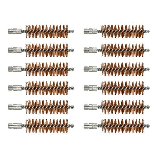 Brownells 20 Gauge Bronze Chamber Brush 5/16-27 Thread 12 Pack
