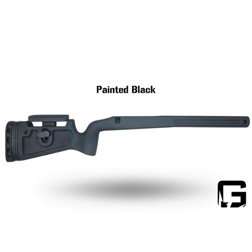 Grayboe Phoenix 2 Long Action Right Hand Rifle Stock Painted Black